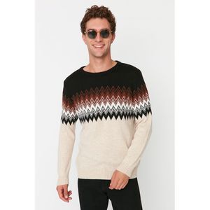NWT Trendyol Men Fitted Crew neck Knitwear Sweater